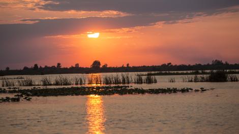 Beautiful sunset in Indian River County, Florida Beautiful sunset in Indian River County, Florida