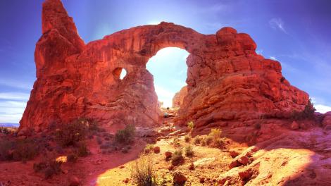 Sunrise at Arches National Park, Utah Sunrise at Arches National Park, Utah