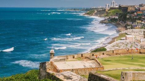 16th-century Castillo de San Felipe del Morro in Old San Juan 16th-century Castillo de San Felipe del Morro in Old San Juan
