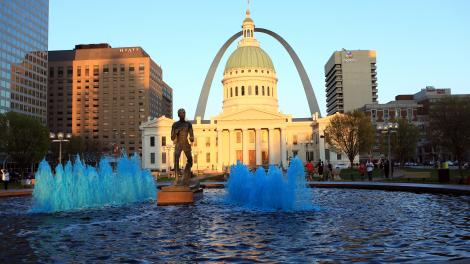 The Gateway Arch and Downtown St. Louis, Missouri The Gateway Arch and Downtown St. Louis, Missouri