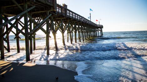 Ideal weather, glistening ocean, sunshine Ideal weather, glistening ocean, sunshine