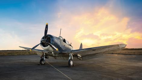 A Douglas SBD Dauntless Dive Bomber, which operated in the forefront of World War II in the Pacific, on display at Pacific Aviation Museum Pearl Harbor in Hawaii A Douglas SBD Dauntless Dive Bomber, which operated in the forefront of World War II in the Pacific, on display at Pacific Aviation Museum Pearl Harbor in Hawaii