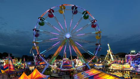 The Gondola Ferris Wheel at the Minnesota State Fair The Gondola Ferris Wheel at the Minnesota State Fair