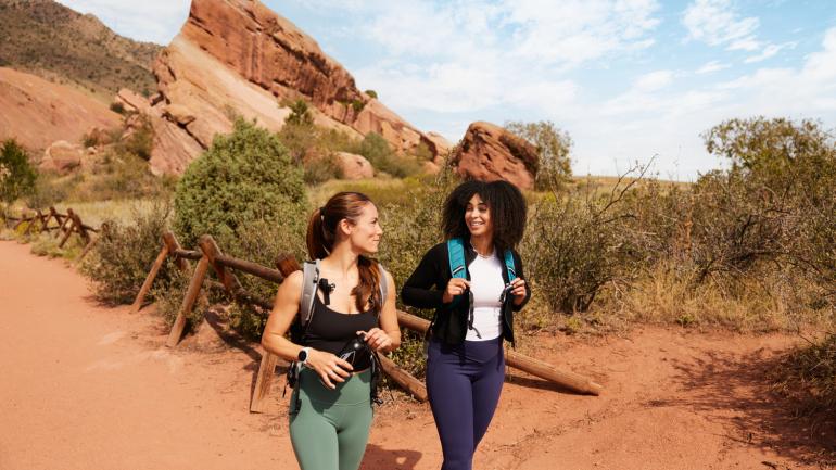 Hiking Red Rocks Park near Denver, Colorado Hiking Red Rocks Park near Denver, Colorado