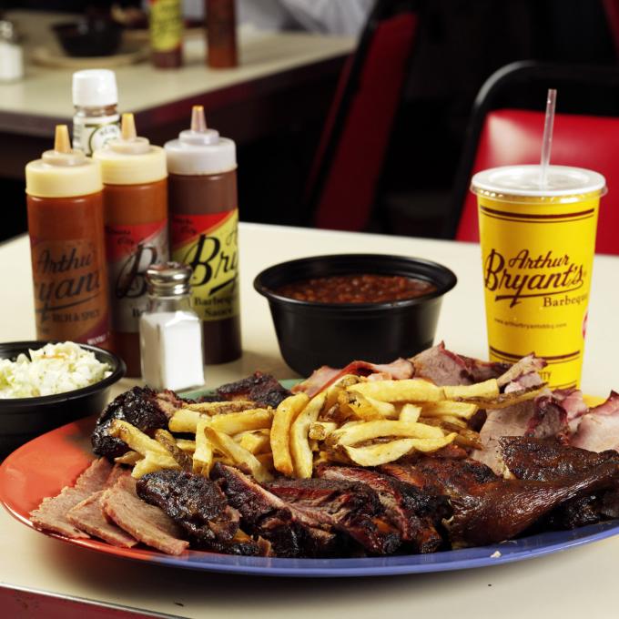Kansas City has more barbecue restaurants per capita than any other city in the USA. Kansas City has more barbecue restaurants per capita than any other city in the USA.