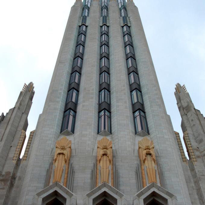 Boston Avenue Church, one of the art deco buildings in Tulsa, Oklahoma Boston Avenue Church, one of the art deco buildings in Tulsa, Oklahoma