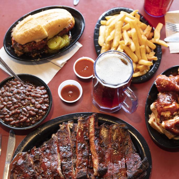 Gates Bar-B-Q in Downtown Kansas City Gates Bar-B-Q in Downtown Kansas City