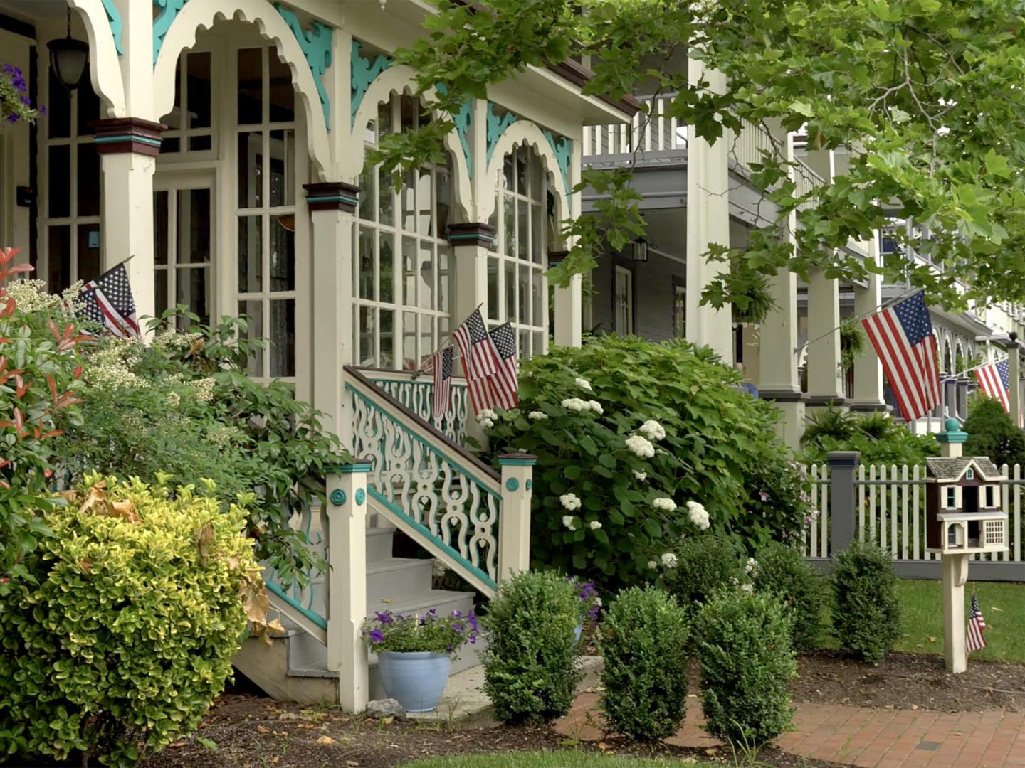 Victorian houses in Cape May, New Jersey Victorian houses in Cape May, New Jersey
