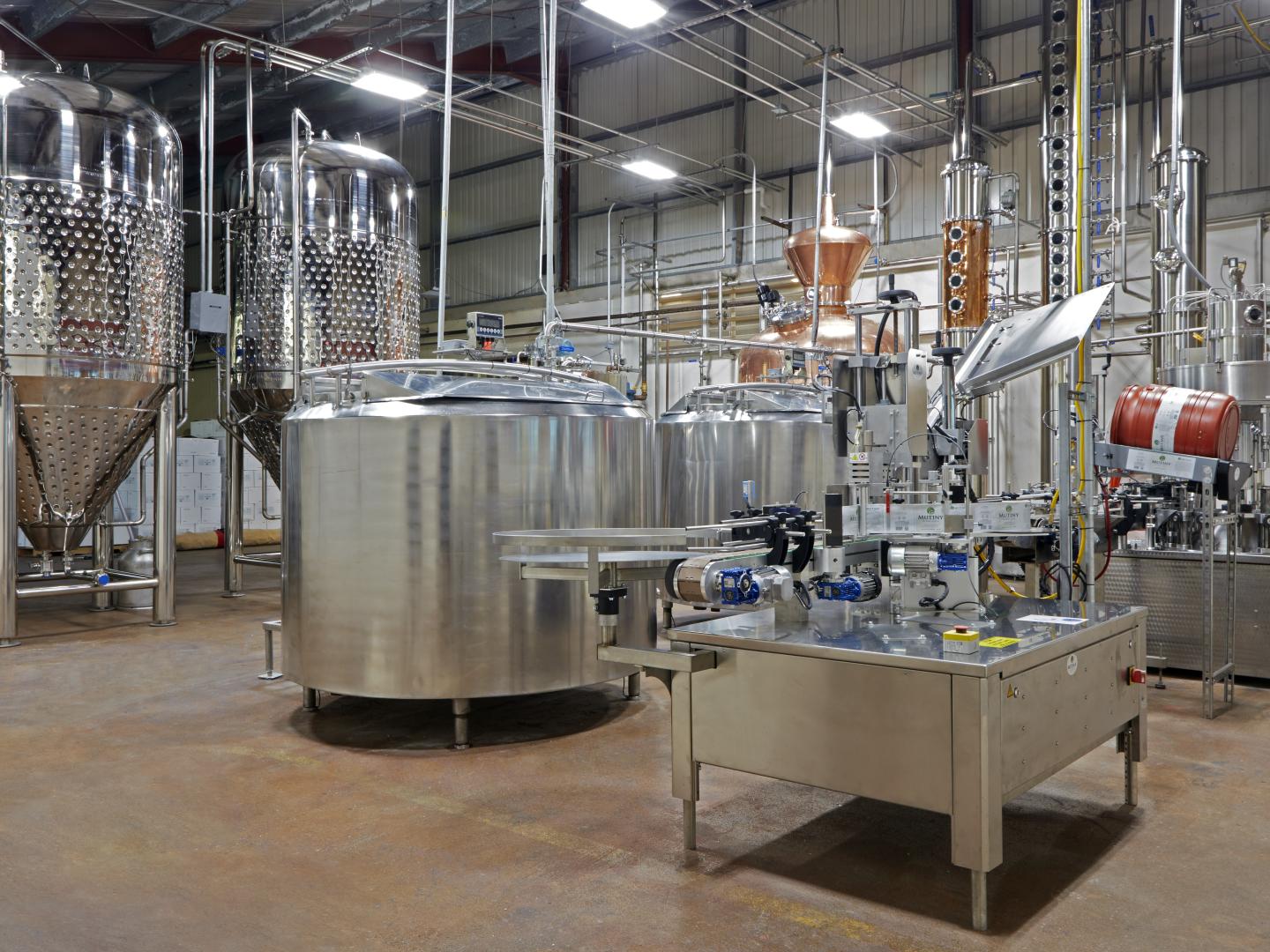 Distillery barrels at Sion Hill Distillery  Distillery barrels at Sion Hill Distillery