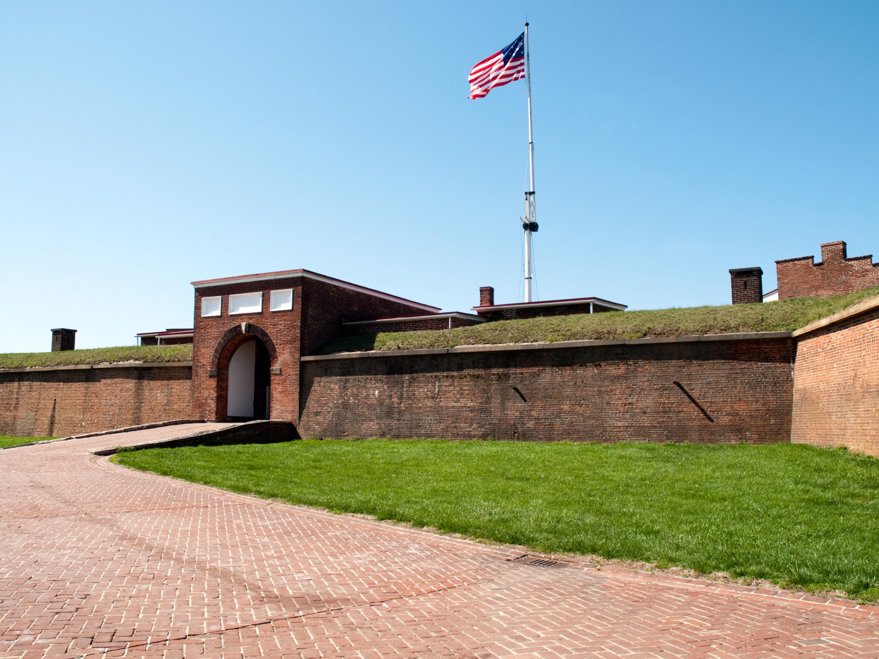 Exterior of Fort McHenry Exterior of Fort McHenry