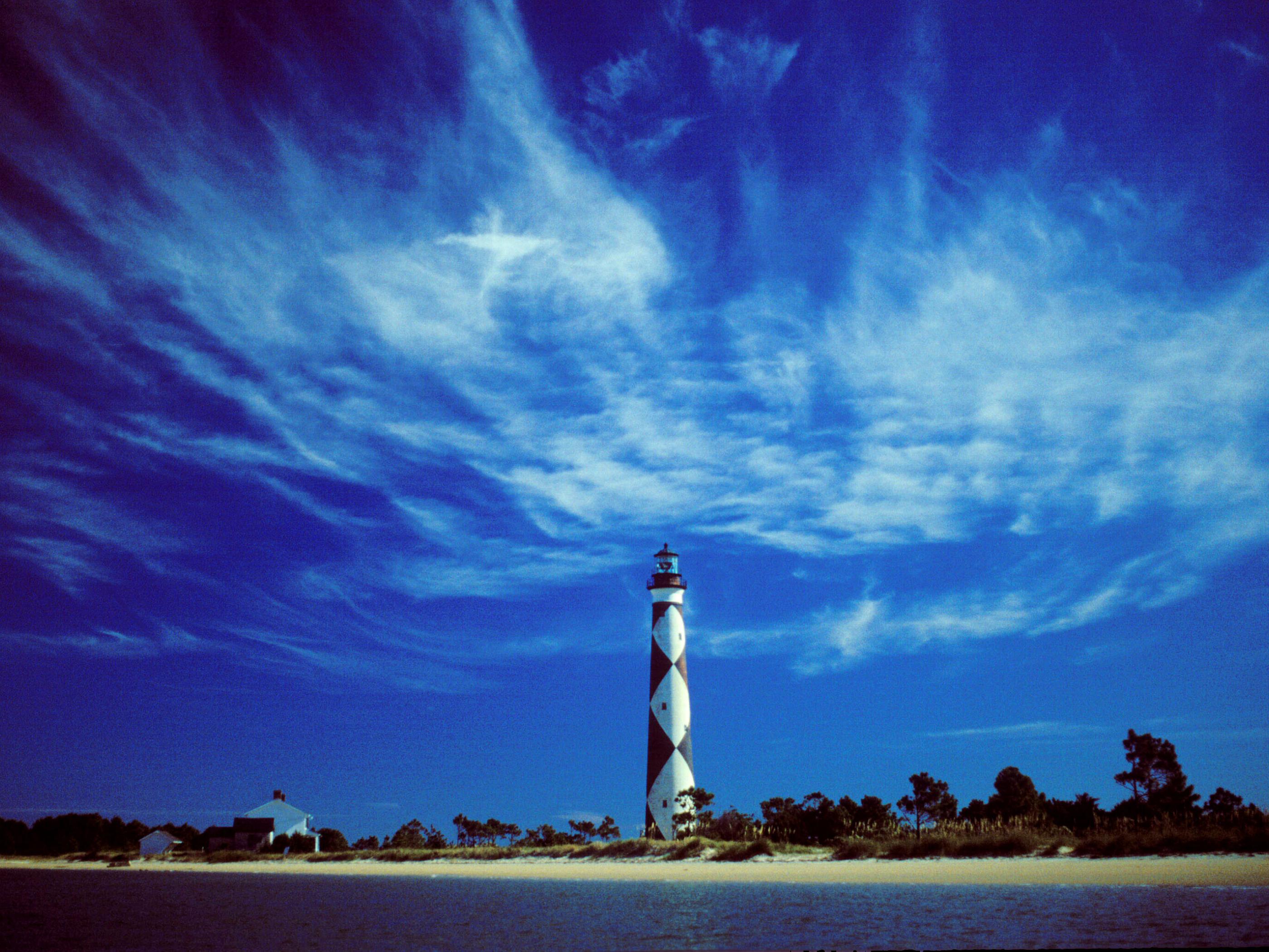Cape Lookout Lighthouse in the Outer Banks Cape Lookout Lighthouse in the Outer Banks