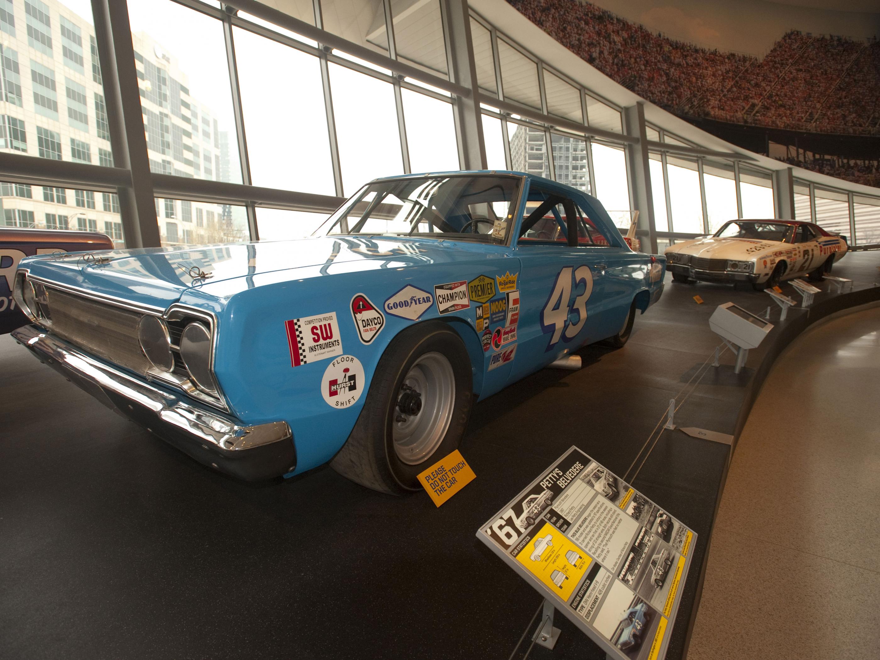 Inside the NASCAR Hall of Fame in Charlotte Inside the NASCAR Hall of Fame in Charlotte