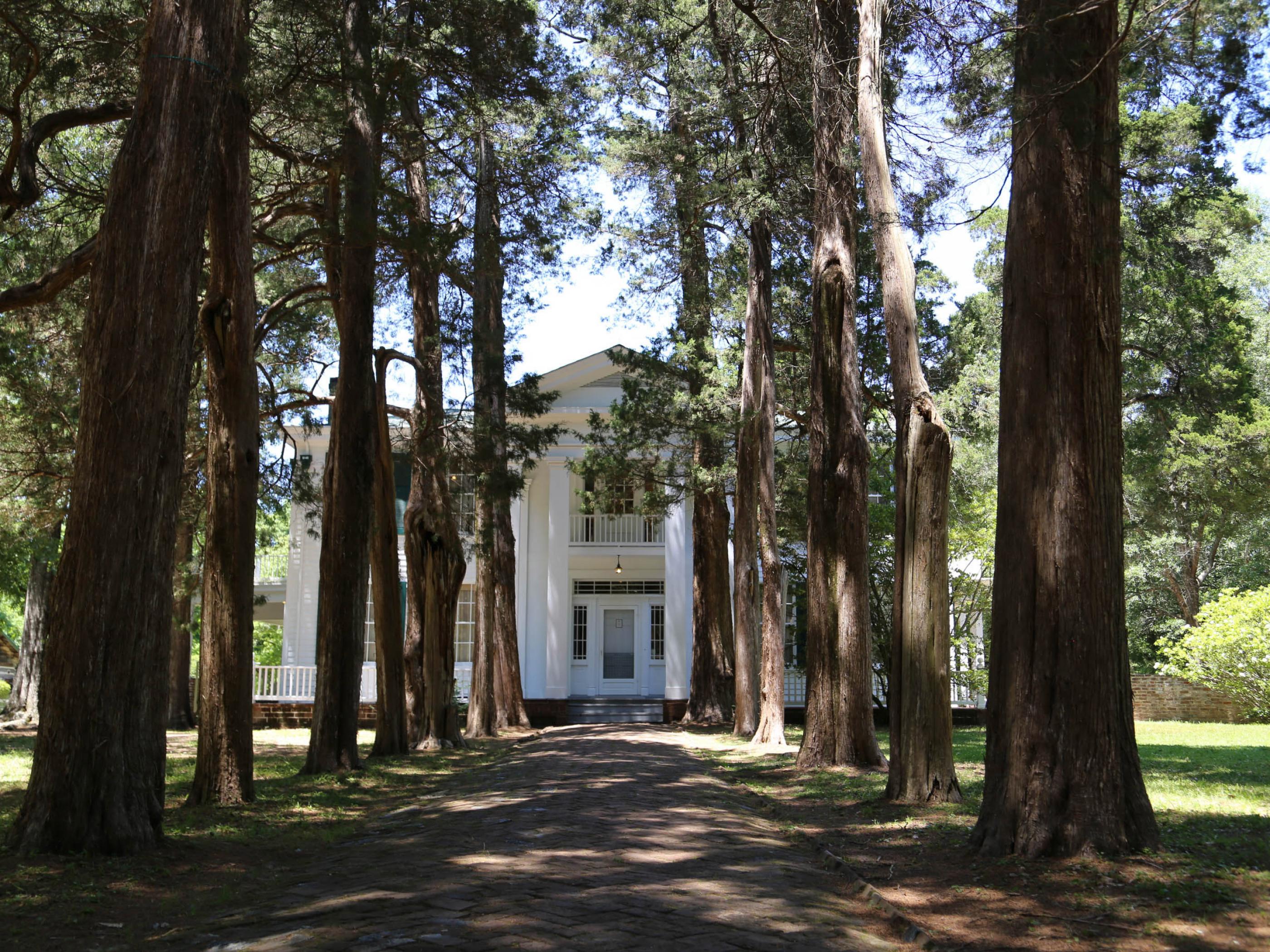 The 1840s Rowan Oak in Oxford, also known as William Faulkner House, where the famous author once lived The 1840s Rowan Oak in Oxford, also known as William Faulkner House, where the famous author once lived