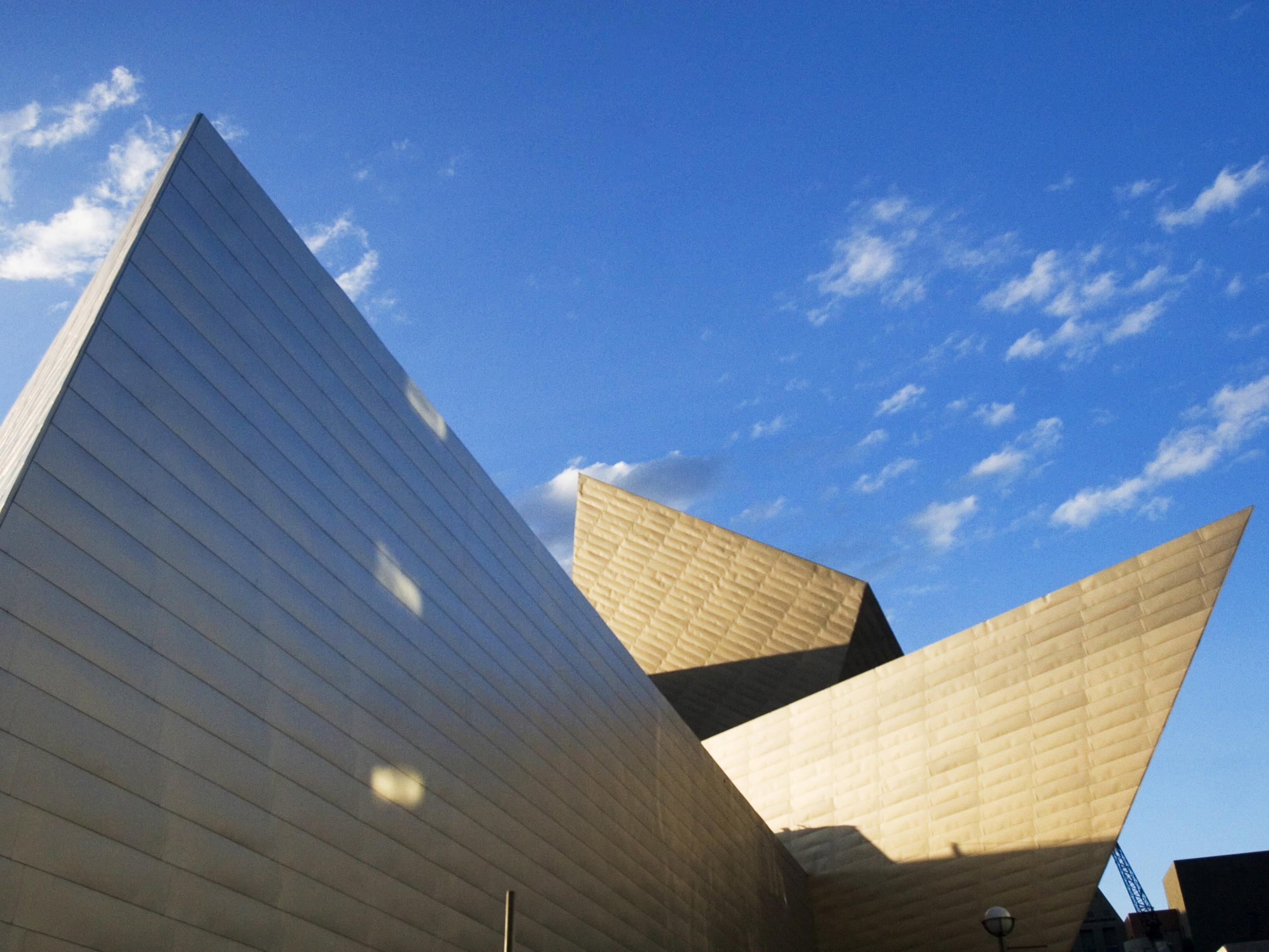 The angular appeal of the Denver Art Museum The angular appeal of the Denver Art Museum