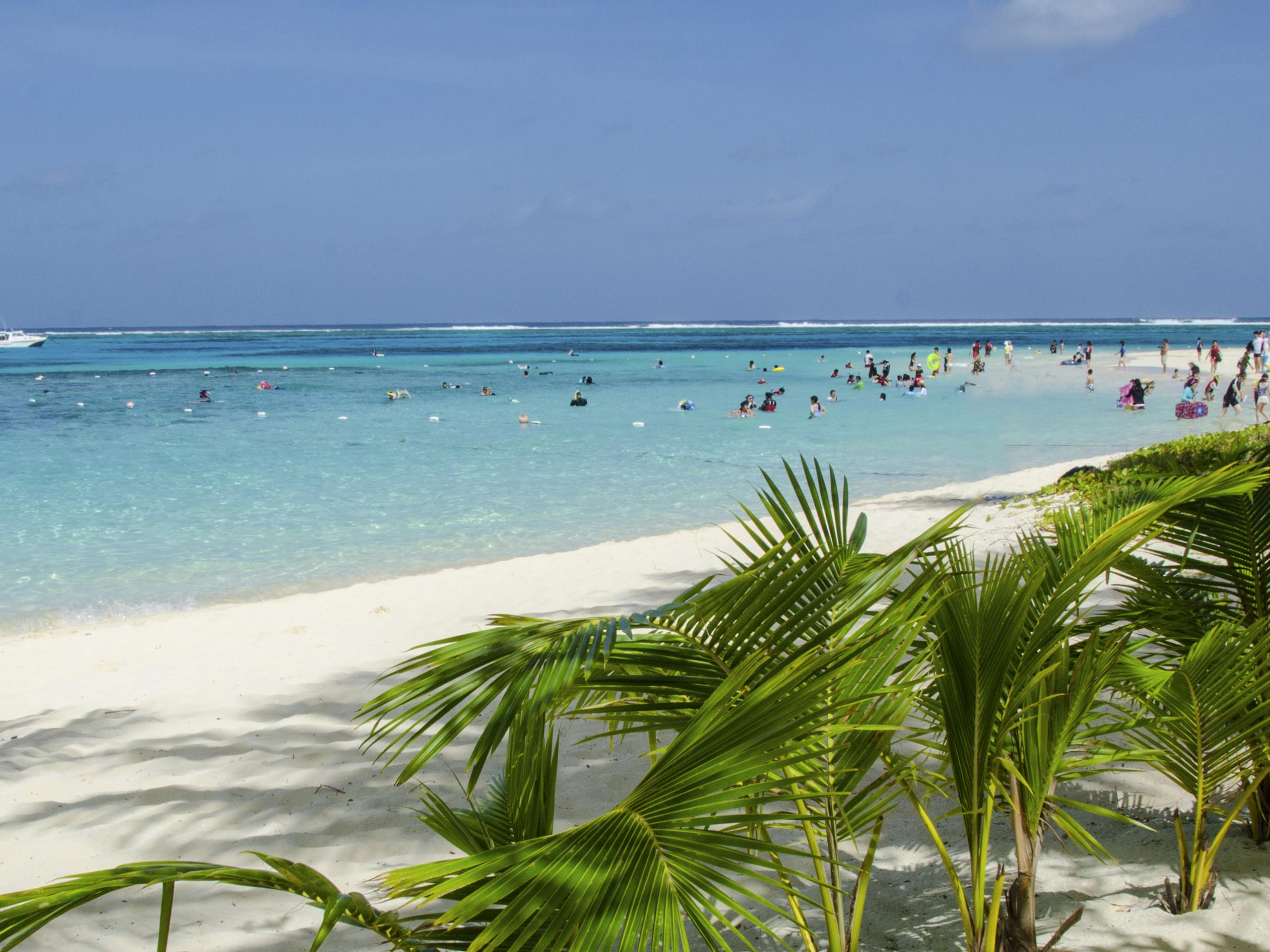 Spend a lazy day on the palm-fringed beaches of Saipan’s Managaha Island Spend a lazy day on the palm-fringed beaches of Saipan’s Managaha Island