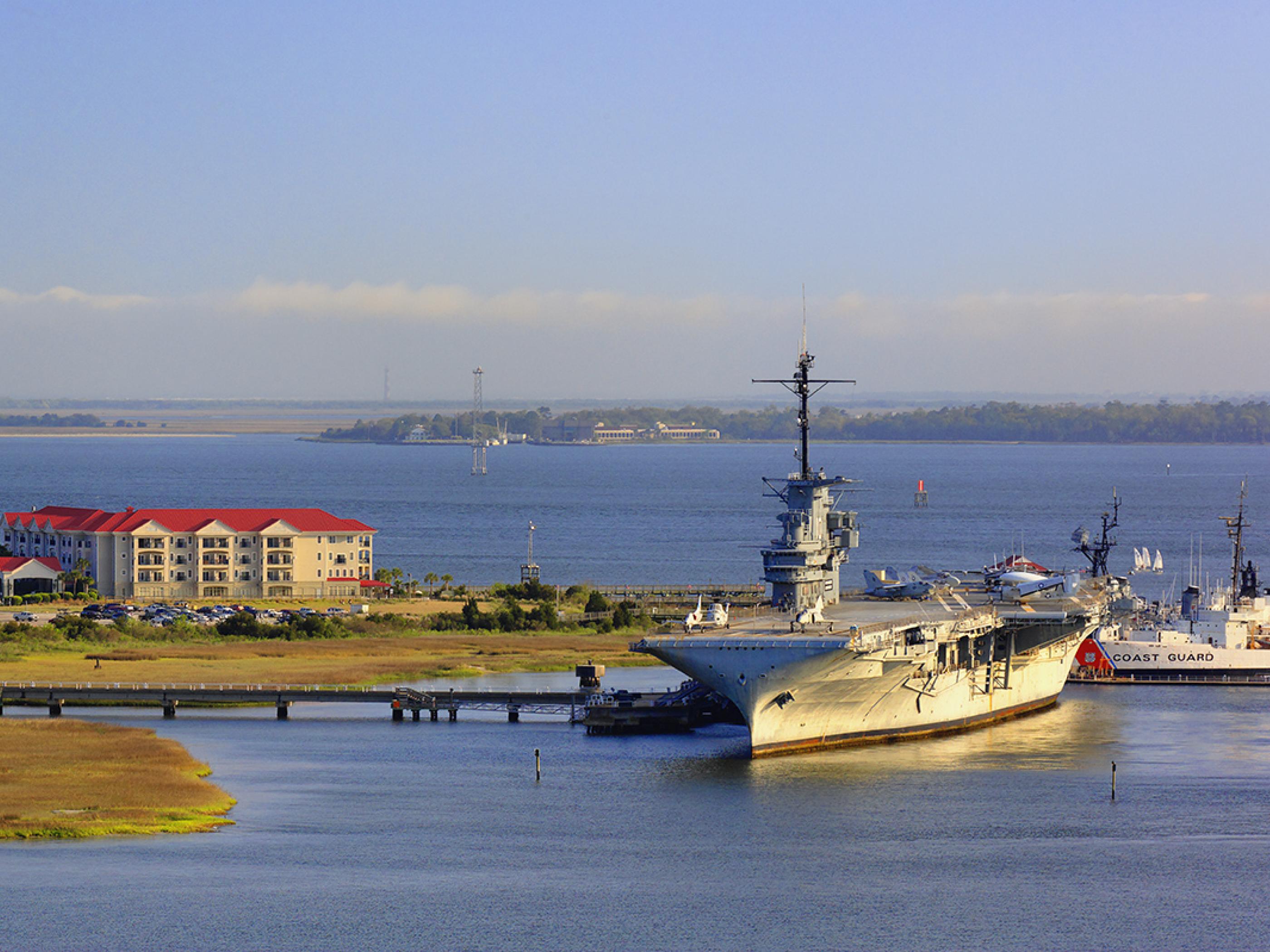 USS Yorktown and Patriots Point in South Carolina USS Yorktown and Patriots Point in South Carolina