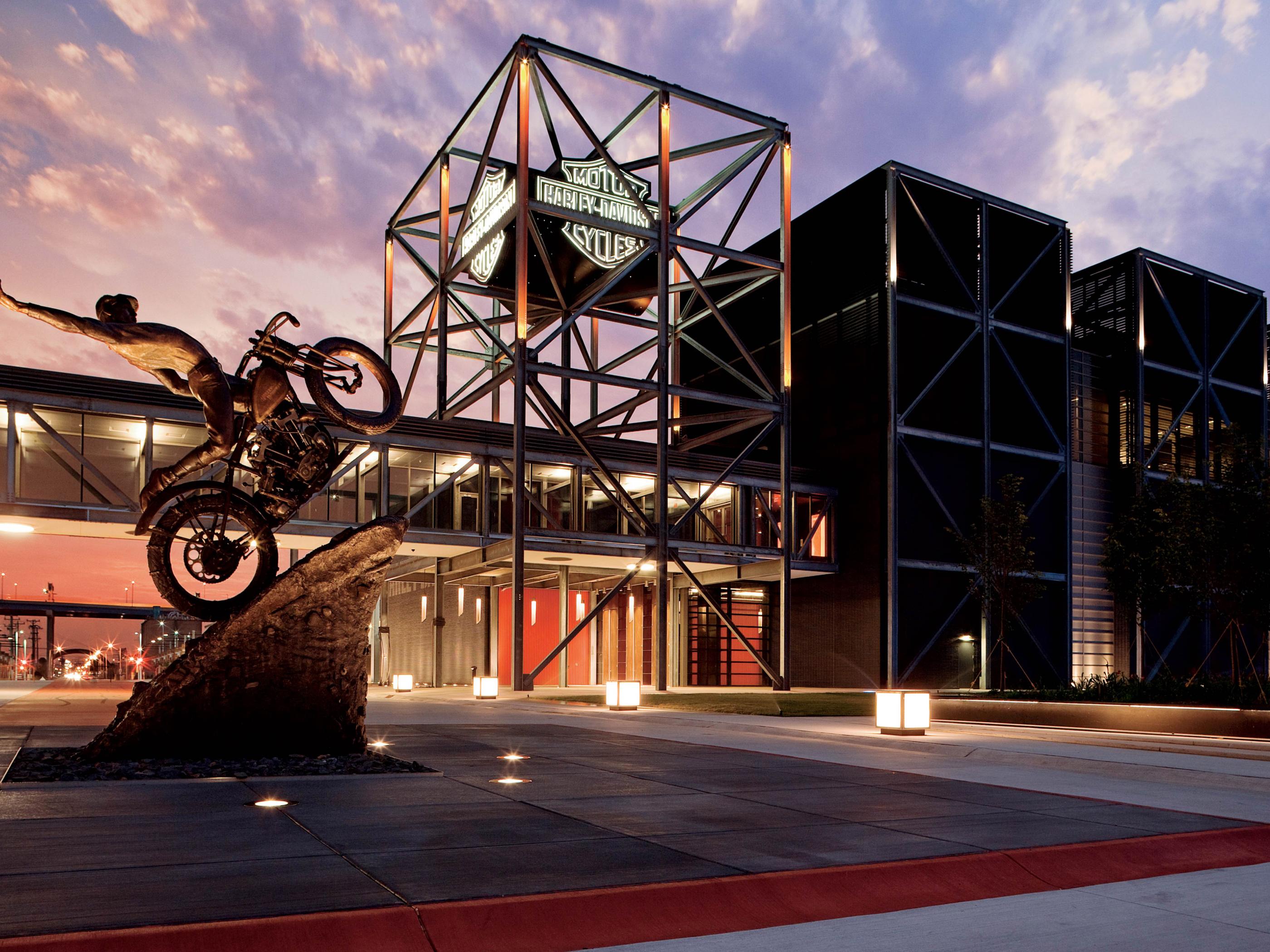 Harley Davidson Museum in Milwaukee, Wisconsin Harley Davidson Museum in Milwaukee, Wisconsin