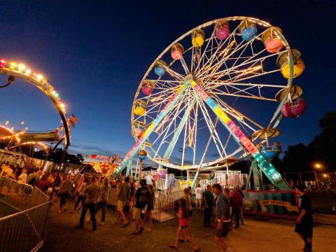 Silverado Days’ colorful Ferris wheel Silverado Days’ colorful Ferris wheel