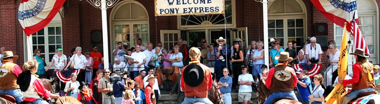 Pony Express National Museum in St. Joseph, Missouri Pony Express National Museum in St. Joseph, Missouri