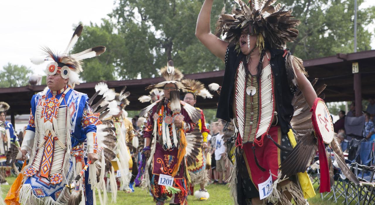 Native American cultural celebrations at the annual United Tribes International Powwow  Native American cultural celebrations at the annual United Tribes International Powwow