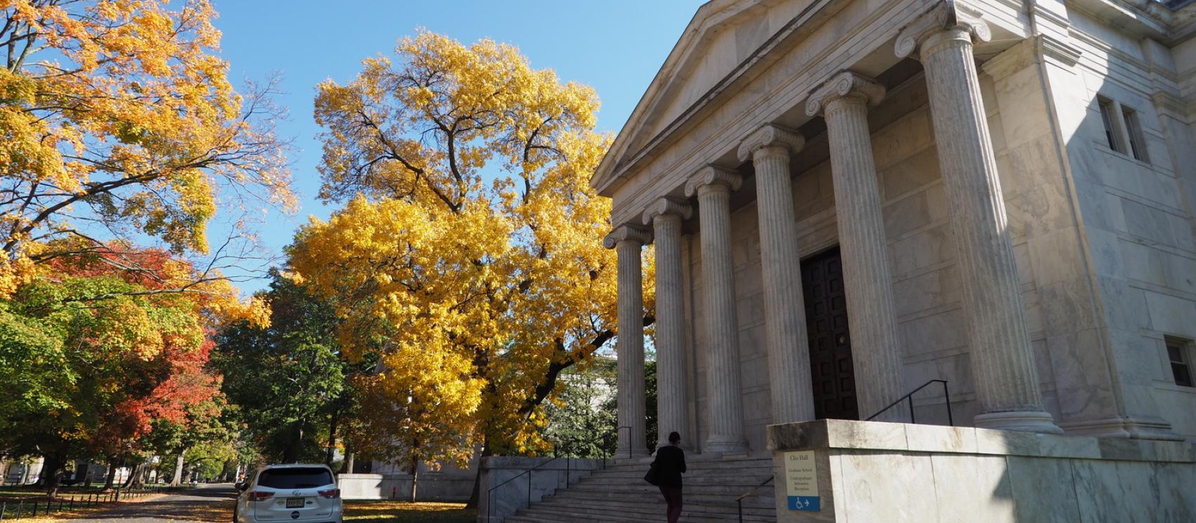 An autumn day at Princeton University An autumn day at Princeton University