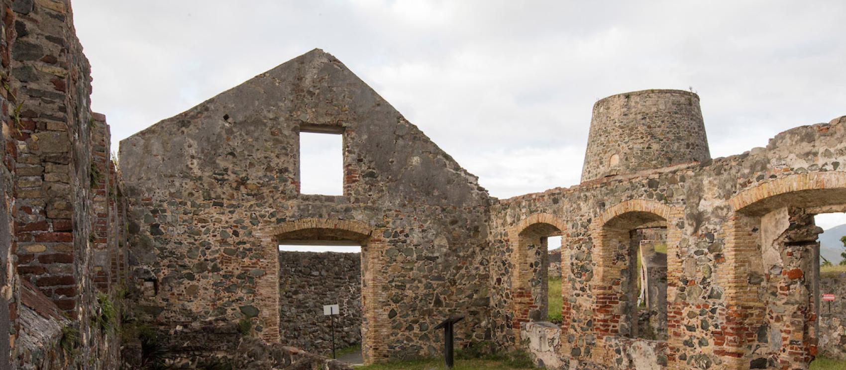 Historic ruins at the Annaberg Sugar Plantation on St. John Historic ruins at the Annaberg Sugar Plantation on St. John