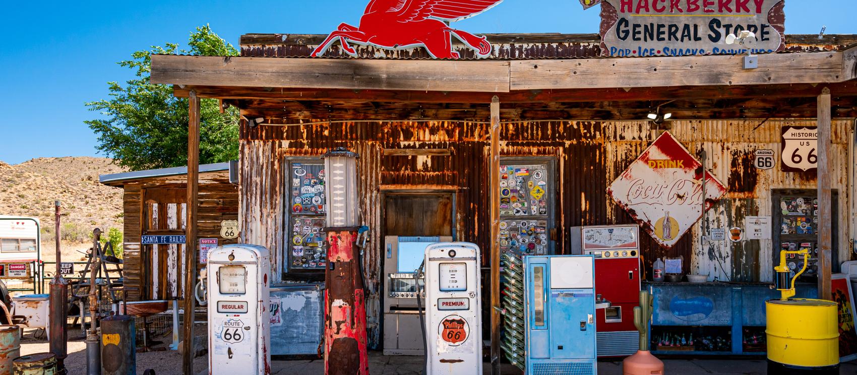 Route 66’s Hackberry General Store Route 66’s Hackberry General Store