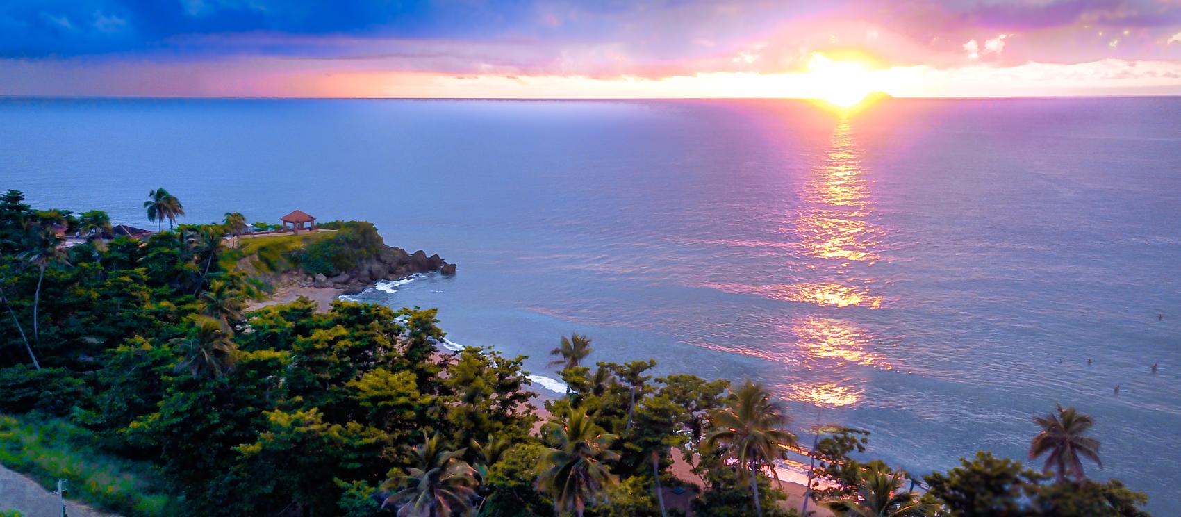 A mesmerizing sunset over Rincón A mesmerizing sunset over Rincón